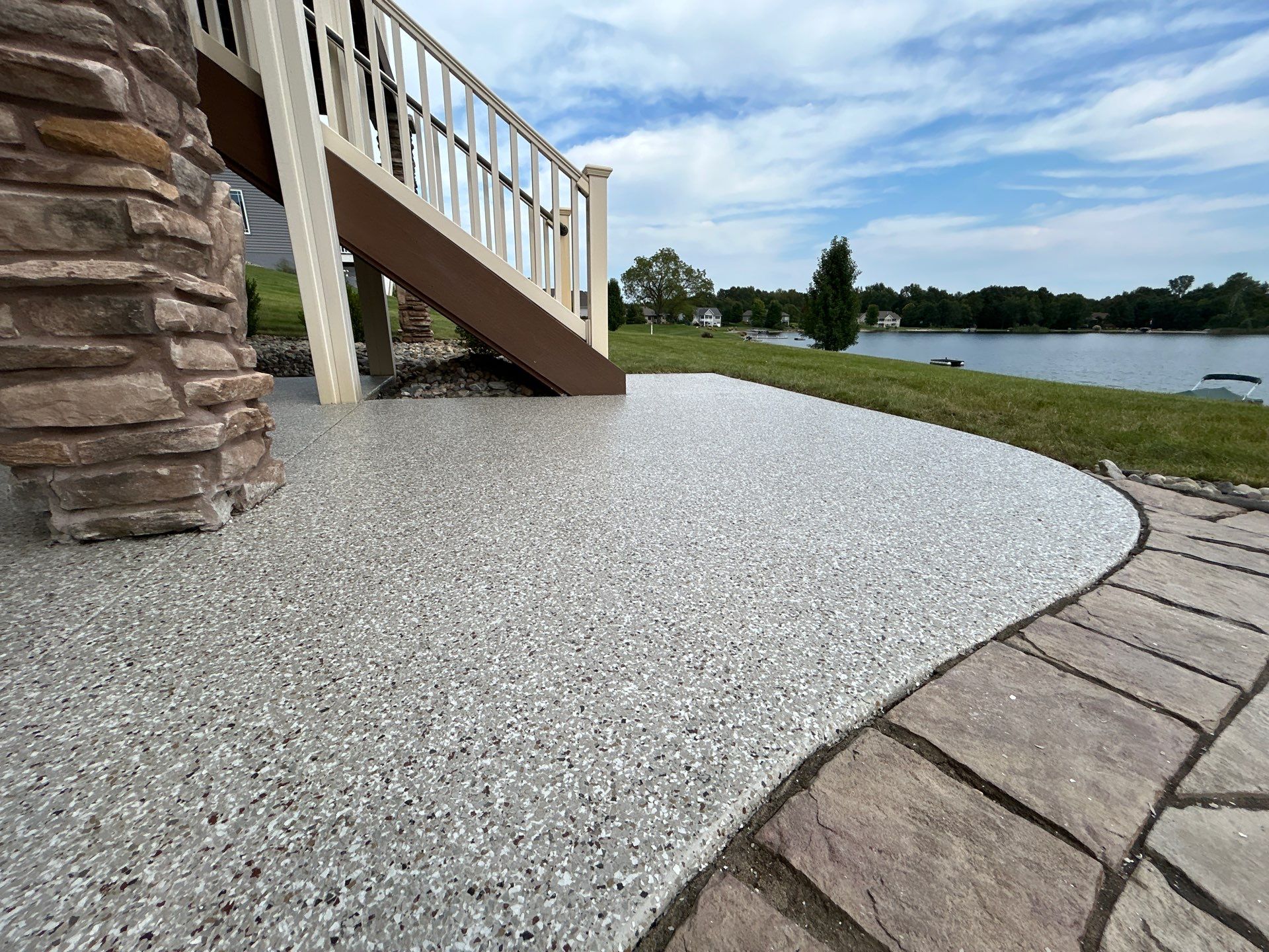 Exterior epoxy concrete image