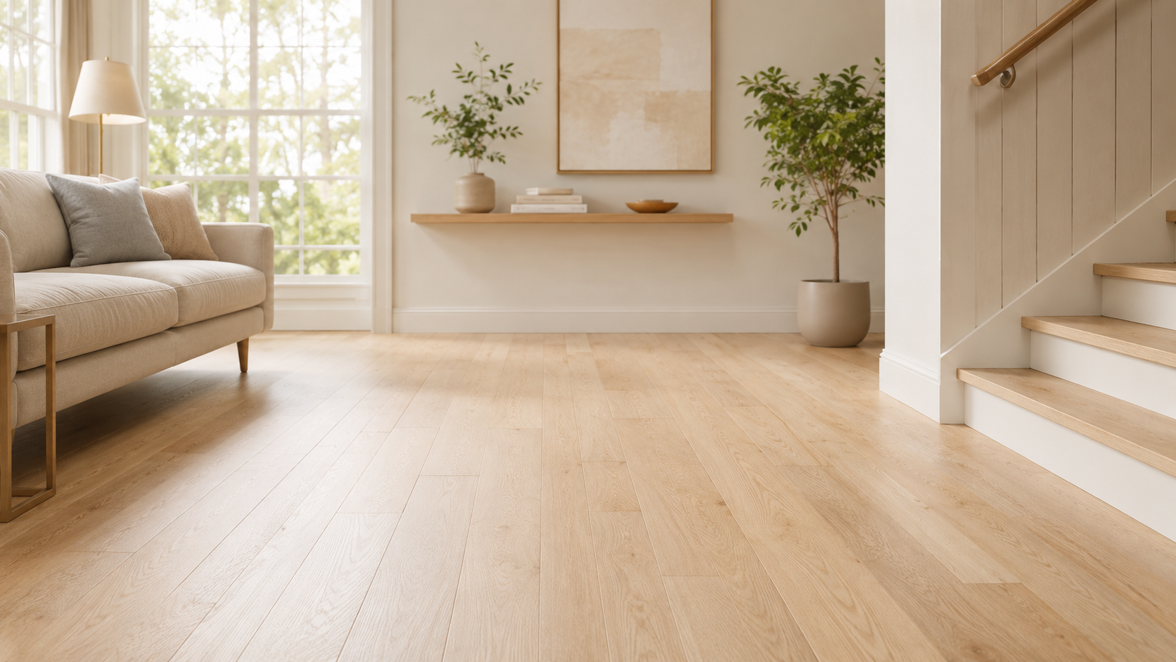 New floor installation route image