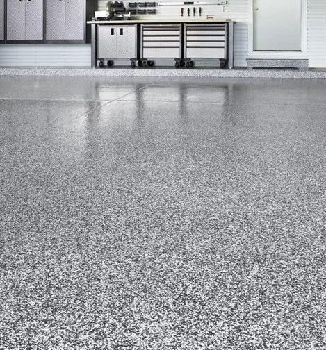 Garage epoxy prep project image